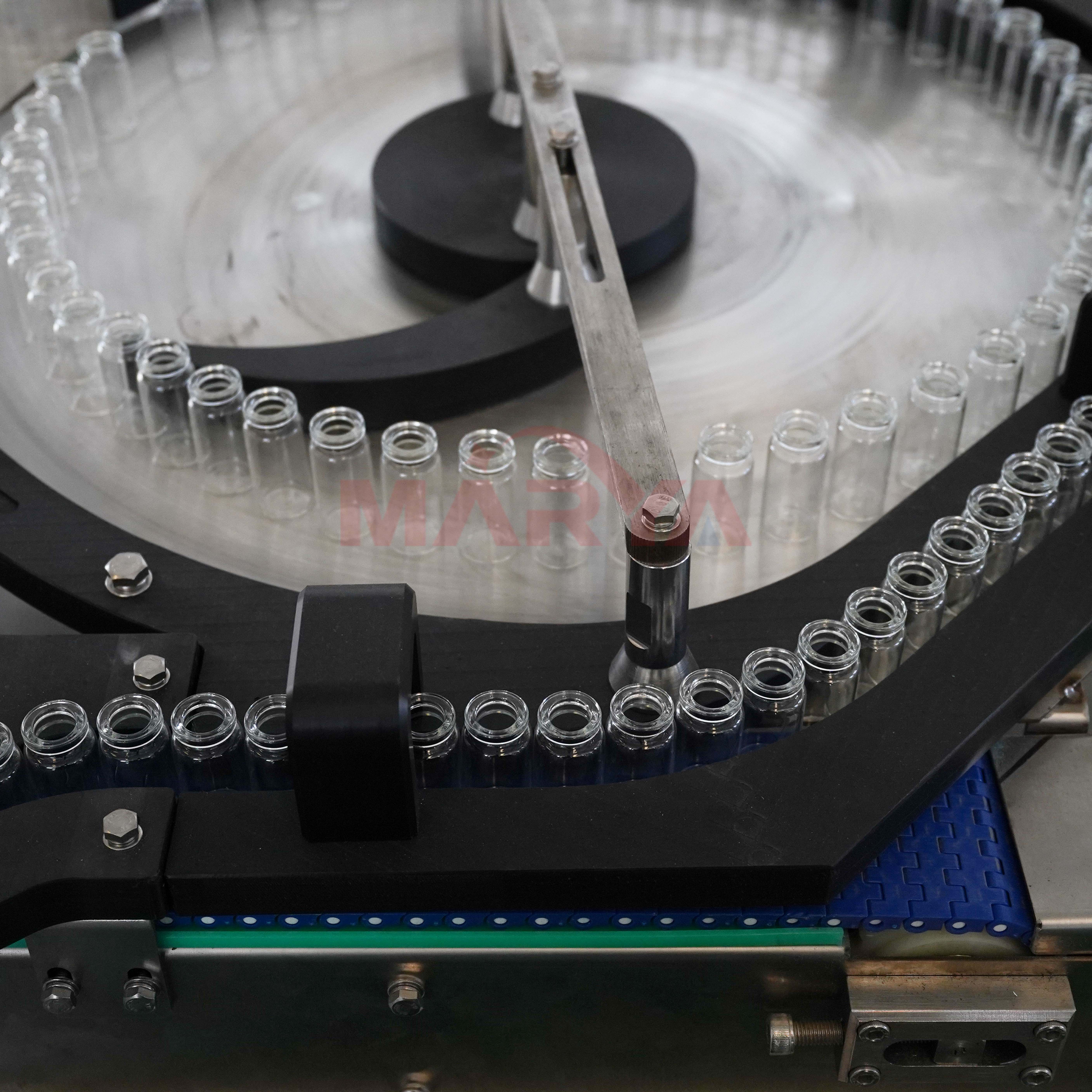 آلة تعبئة مسحوق قنينة المضادات الحيوية في أوروغواي مشروع 