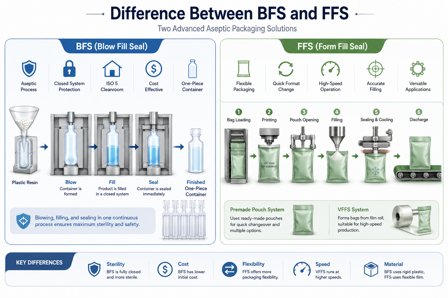 الفرق بين BFS وFFS