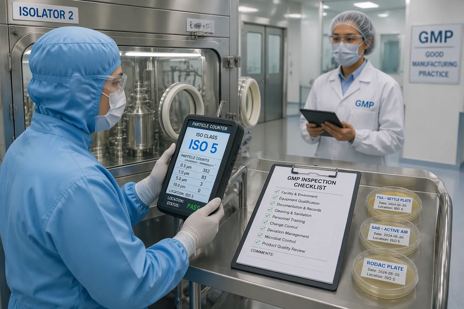 الفرق بين ISO وGMP: المقارنات الرئيسية